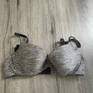 Victoria's Secret PINK Heather Grey Light Lift Bra Size 32B Preteen Essentials